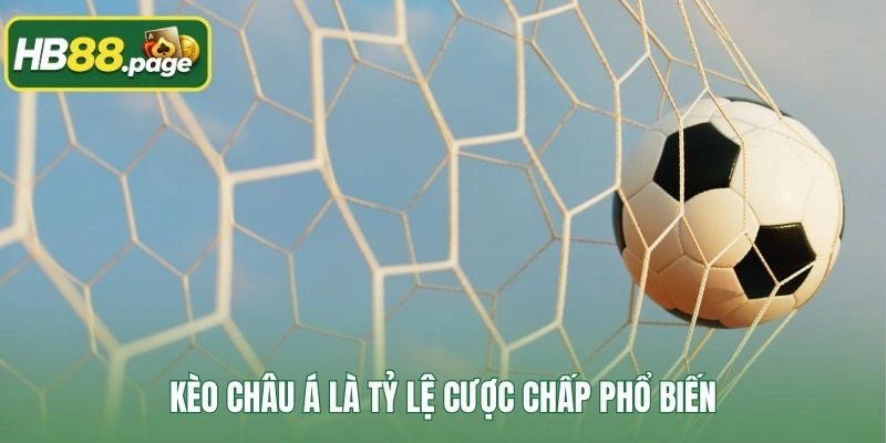 Kèo châu Á là tỷ lệ cược chấp phổ biến